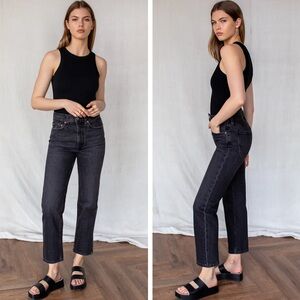 NWT - Emerson Fry x Twin Doves - Vintage Stovepipe Ankle Jeans - Black